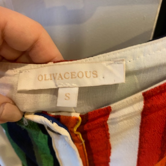 Olivaceous Multi-color Skirt & Top Set - Picture 4 of 8